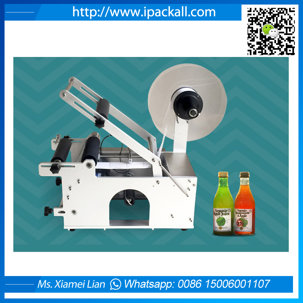 Mt 50 Semi Automatic Round Bottle Labeling Machine With Code Printer